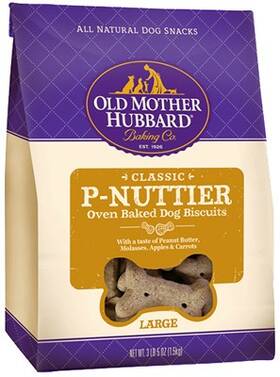 10110 American Distribution & Mfg Co 4 Pack Dog Treats P-nuttier Biscuits Large 3.5-lbs