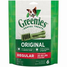 10293 American Distribution & Mfg Co Dog Dental Treat 6-ct. Regular