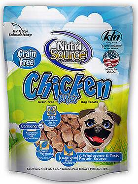 80010 American Distribution & Mfg Co Dog Treats Real Chicken 6-oz