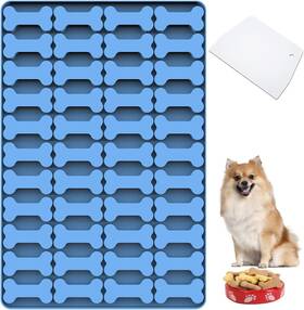 Amyandone 772467341858 Dog Bone Silicone Molds 44 Cavities Small Shaped Pet Treat Big