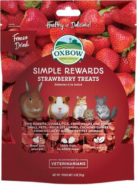 529.60005.2 Animal Health Llc Simple Rewards Strawberry Small Treat 0.5 Oz