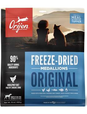 2582166 Animal Supply Orijen Food Medallions Original 16 Oz