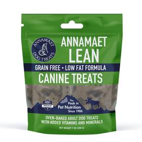 Annamaet 757946505075 Grain-free Lean Dog Treats Reduced Fat Formula With Chicken And Duck 7-oz Bag