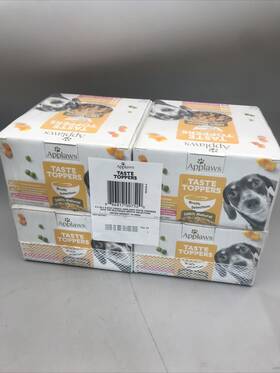 2028 Applaws 886817007490 32 Cans Taste Toppers Broth Selection Dog Food Topper 5.5oz Exp