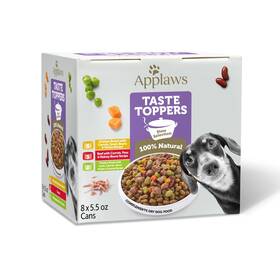 Applaws 886817007506 Taste Toppers Natural Dog Food Topper 8 Count Limited Ingredient Grain Fr