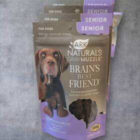 Ark Naturals 705353214349 Lot Of 5 Senior Dog Treats Arknaturals Brains Best Friend Soft Chews Exp 3/27 Ark Naturals 705353214349 Lot Of 5 Senior Dog Treats Arknaturals Brains Best Friend Soft Chews Exp 3/27
