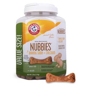 Ff12283 Arm & Hammer And For Pets Nubbies Dental Treats 52.8 Ounce Pack Of 1 Natural