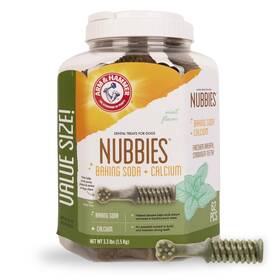 Ff36249 Arm & Hammer And For Pets Nubbies Dental Treats 52.8 Ounce Pack Of 1 Natural