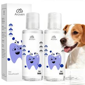 Rhd463 Aroven Dental Dog 7.05oz Water Additive For Care Para Per