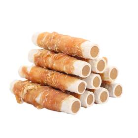 Adwc030a09 Asmpet Dog Treats Bones Chicken Wrapped Rawhide Sweet Potato Sticks For Small Mediu
