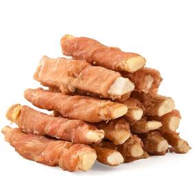 Adwc030a22 Asmpet Dog Treats Chews Chicken Wrapped Beef Cartilage Rawhide Free And Grain D