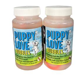 Atomic Bubbles 859899001540 Puppy Love Peanut Butter And Bacon Scented 4oz. Bottle-2 Pack
