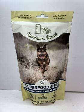 Badlands Ranch 850035752074 By Katherine Heigl Superfood Bite Protein Rich Train Reward Chicken Breast