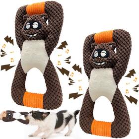 Bapsouzu B0c9plnxw8 Squeaky Dog Chew Toys For Aggressive Chewers Large Medium