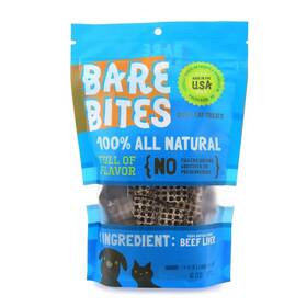 Bare Bites 793573034670 - 100% All Natural Dehydrated Beef Liver Dog And Cat Treats
