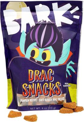 Bark 744110360790 Barkbox Soft Baked Spooky Pumpkin Treats For Dogs Allergy-friendly Vegetarian