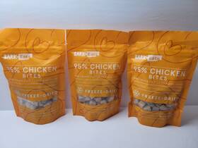Bark 840134612515 Eats 95% Chicken Bites Dog Treats Pack Of 3 1.2 Oz Each Bag