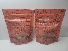 Bark 840134622620 Eats Soft Bakes Chicken Potato Recipe Dog Treats Pack Of 2 4 Oz Each Bag