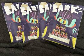 Bark 840134699769 Lot Of 4 Box Drac Snacks Treats Dog
