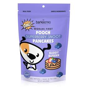 Bark Bistro Company 086000558062 Superberry Snoot Pooch Pancakes Top With Buddy Budder 100 P