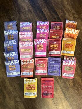 Bark Box 840134622521 Huge Lot Of 24 Dog Treats