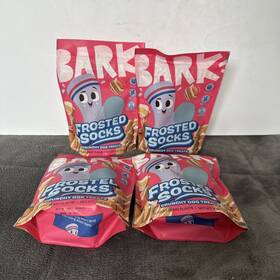 Bark Box 840134694788 4 Frosted Socks Crunchy Dog Treats Oz Ex 4/4/27