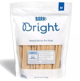 Bark Bright 840134603148 Dental Sticks For Small Dogs Chews 15.87 Oz. 30 Chicken Part 1 Bark Bright 840134603148 Dental Sticks For Small Dogs Chews 15.87 Oz. 30 Chicken Part 1