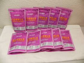 212211 Bark Eats Gobble Jerky Nibbles Turkey With Sweet Potato Dog Treats 3 Oz 10 Packs