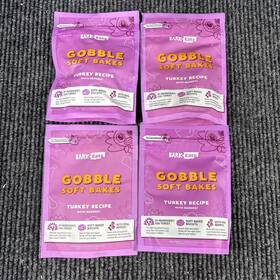 Bark Eats 840134618579 Gobble Soft Bakes Turkey Recipes With Berries Lot Of 4