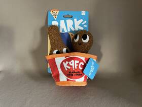 214499 Barkbox Inch Kpfc Chicken Dog Toy 3 Toys In 1 For Dogs 0-20 Pounds New With Tags