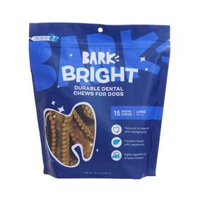 Barkbox 840134662312 Bright Durable Dental Chew Sticks For Dogs - 15 Chews Made Tough Chewers