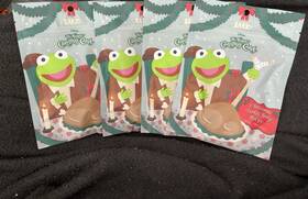 Barkbox 840134683195 Lot Of 4 Bark Box The Muppets Christmas Carol Turkey Jerky Recipe Dog Treats