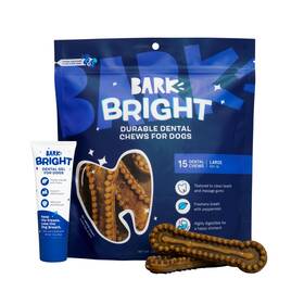 Bark-801166 Barkbox Bright Durable Dog Dental Kit For Tough Chewers 15 Chew Sticks And Toothpaste