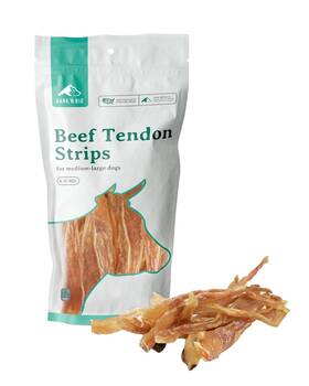 Barkn Big 817894014385 Barkftn Beef Tendons For Dogs Made In Usa - Single Ingredient Dog Treat