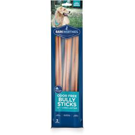 153884 Barkworthies Odorfree 12 Inch Bully Sticks 3 Count Pack Of 1 Proteinpacked Easil