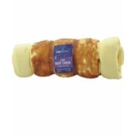 20512292 Barkworthies 162821 Grain Free Beef Cheek Wrapped Chicken Treat For Dogs Mediu