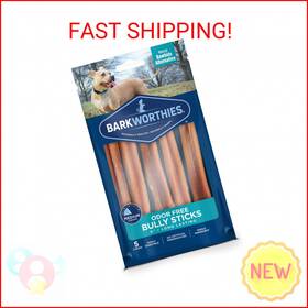 6565 Barkworthies Odor-free 6 Inch Bully Sticks - 5 Count Pack Of 1 Protein-packe