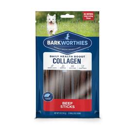 Barkworthies 840139125416 Chicken Wrapped Collagen Sticks Dog Treats 6-inch 8-count