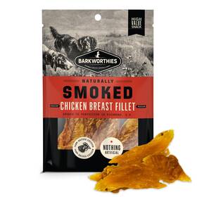 Barkworthies 840139130717 Usa Hickory Smoked Chicken Jerky Dog Treats 4 Oz - Amazing Aroma Great Taste