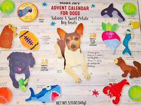 2019-for Baycheer 604678908059 Trader Joes Advent Calendar For Dogs With Treats- Holiday Pets-healthy