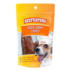 Beefeaters 813471019279 Duck Jerky Strips Dog Treat 1.58oz Case Of 12 Brown