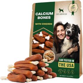 Cbc300gr Beloved Pets Dog Treats Calcium Bones Wrapped Chicken And Rawhide Free Chew 11oz Cbc300gr Beloved Pets Dog Treats Calcium Bones Wrapped Chicken And Rawhide Free Chew 11oz