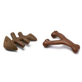 B0bgzdc2wl Benebone Durable Dog Chew Toy Fishbone And Wishbone Aggressive Chewers Large U