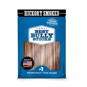 1831943 Best Bully Sticks Hickory Smoked Thin 6 Inch - 24 Count Pack Of 1 Natural Gras