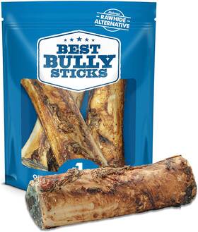 Best Bully Sticks 313053952968 Marrow Bones - 3 Count Pack Of 1 Usa Packed Healthy Snack