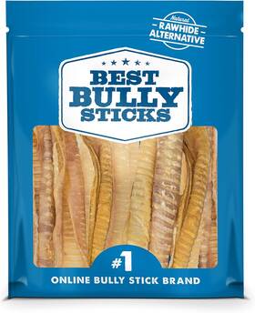 Best Bully Sticks 313099682614 Premium 12 Inch Beef Trachea For Dogs - Count Pack Of 1