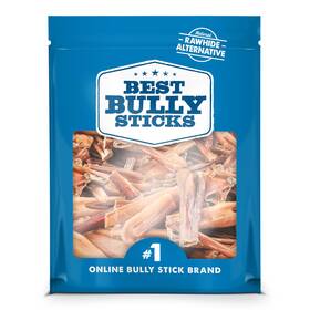 Best Bully Sticks 840139113949 2-4 Inch Junior For Dogs - 8 Oz Pack Of 1 Natural Grass-fed