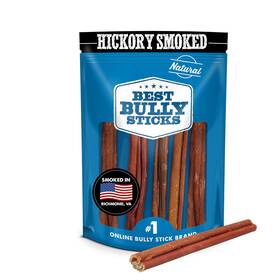 Best Bully Sticks 840139132483 Smoked With Collagen For Dogs - 5-6 Inch 5 Count Pack Of 1