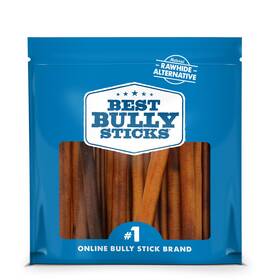 Best Bully Sticks 840139132711 6 Inch - 25 Count Pack Of 1 Natural Easily Digestible 100%