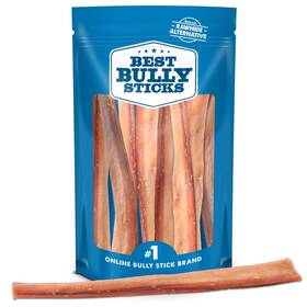 Bbsjumbo12-25 Best Bully Sticks Jumbo - 12 Inch 25 Count Pack Of 1 100% Natural Grass-fed